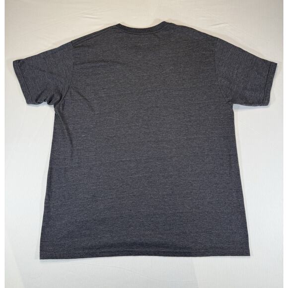 Budweiser Bowtie Logo T-Shirt 2XL Gray Heather King of Beers Graphic Tee - Picture 3 of 7